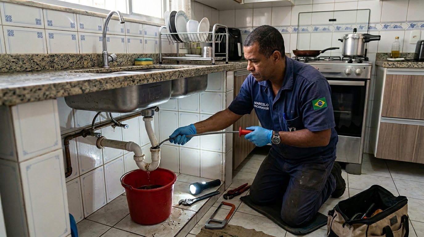 Ligação da Pia da Cozinha em Teresina‑PI